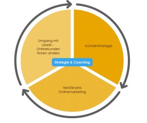 Infographic Strategie und Coaching